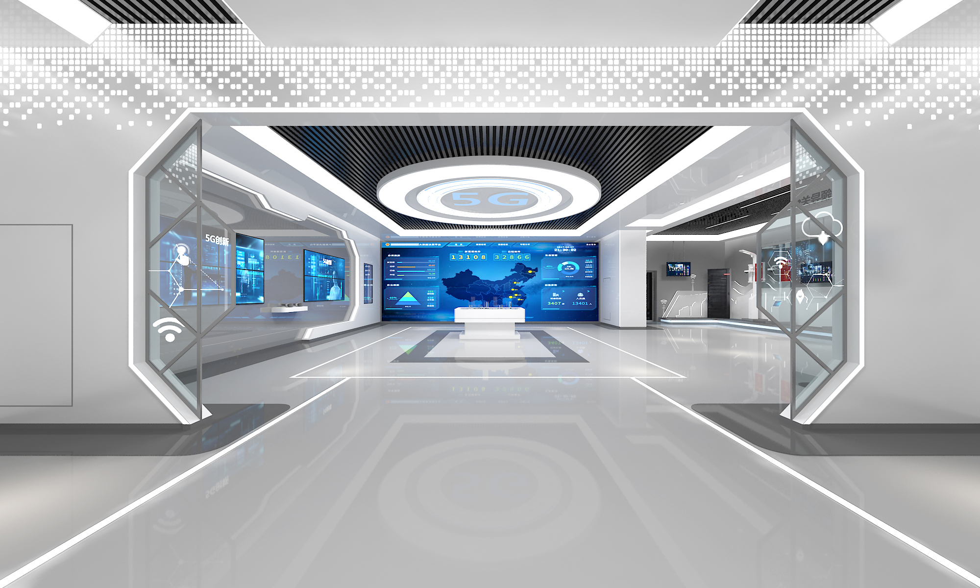 中国铁塔浙江公司展厅2.jpeg 中国铁塔浙江公司展厅