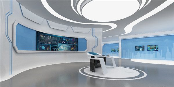 宁波软件园，创新共享中心，宁波软件园创新共享中心，公司展厅，企业展厅，展示体验厅，科技展厅，智慧展厅，展厅，云帆慧展，云智展
