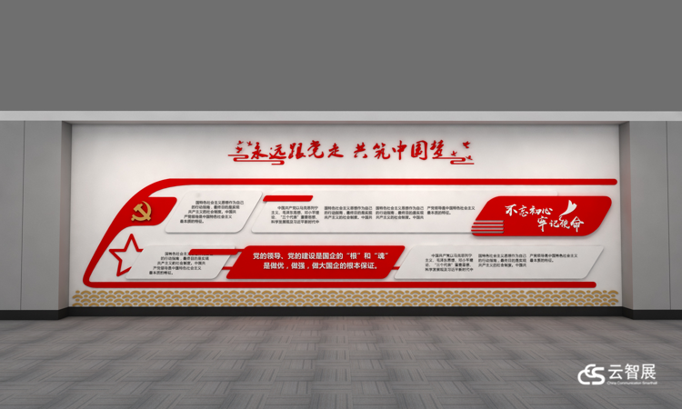 浙江电信元华大楼党建展厅