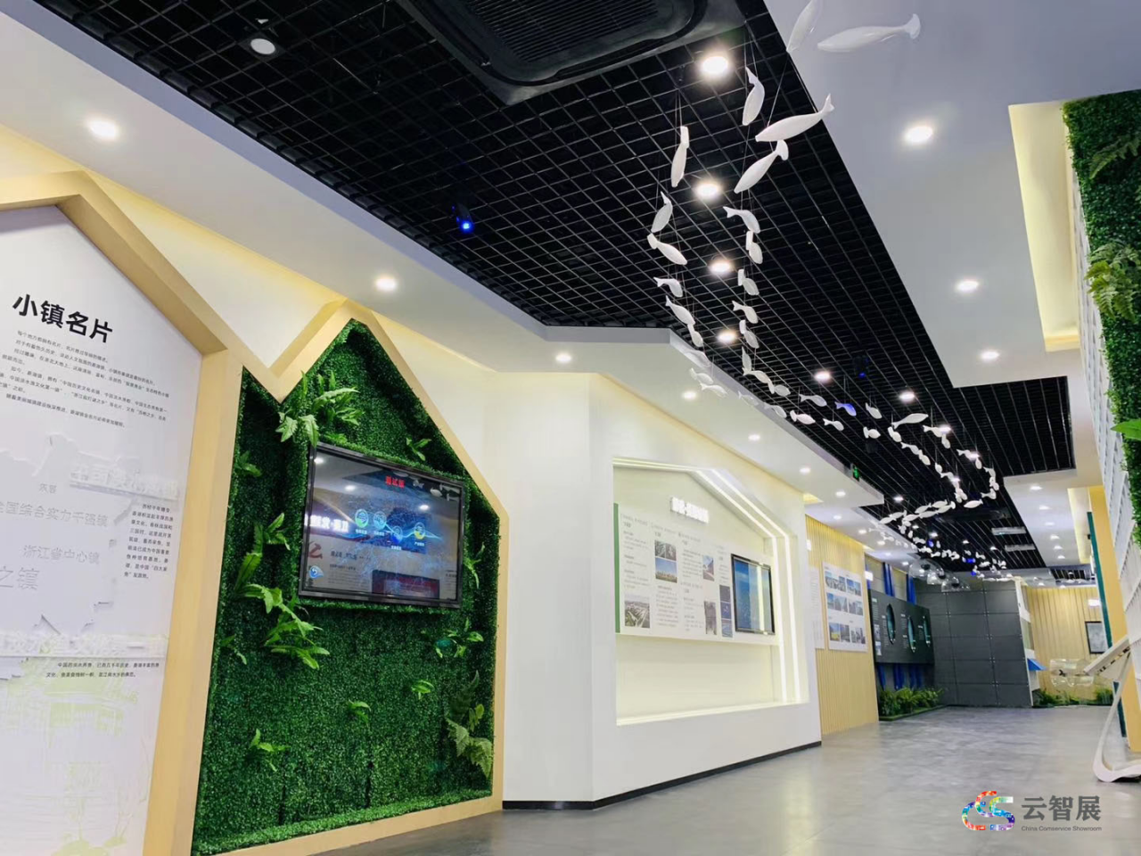 美丽城镇菱湖小镇展厅